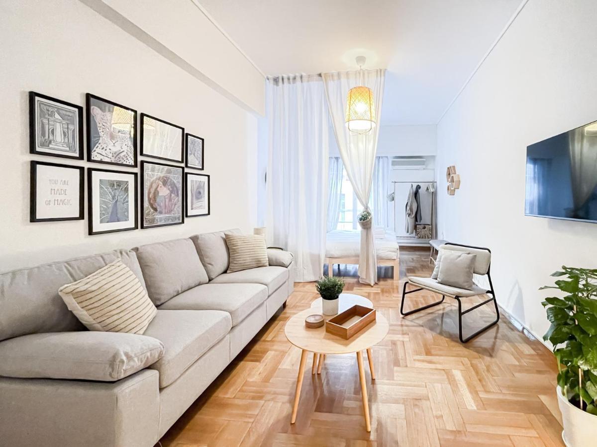 Boho Chic 2Br Apartment In The Center Of Atene Esterno foto