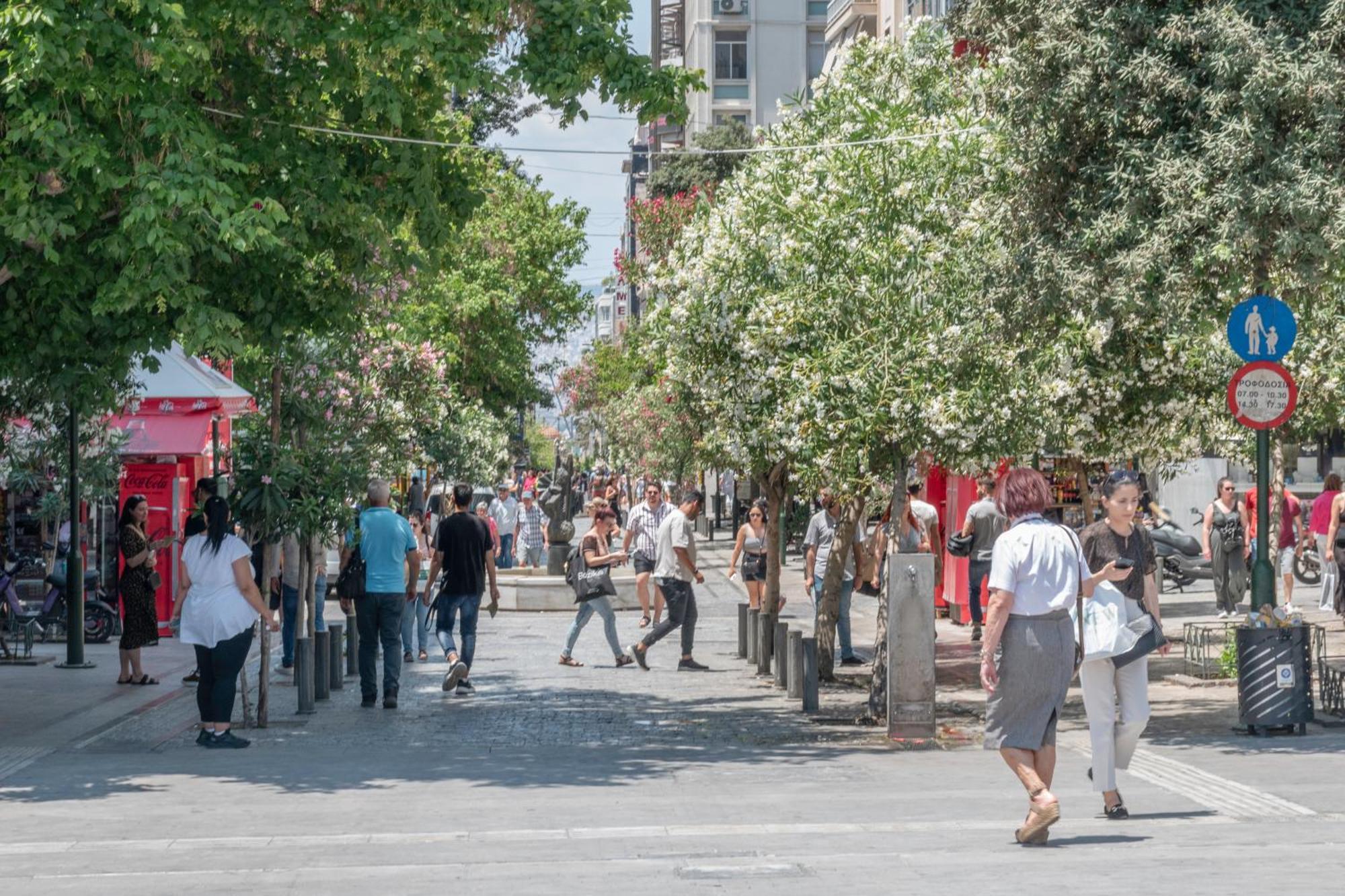 Boho Chic 2Br Apartment In The Center Of Atene Esterno foto